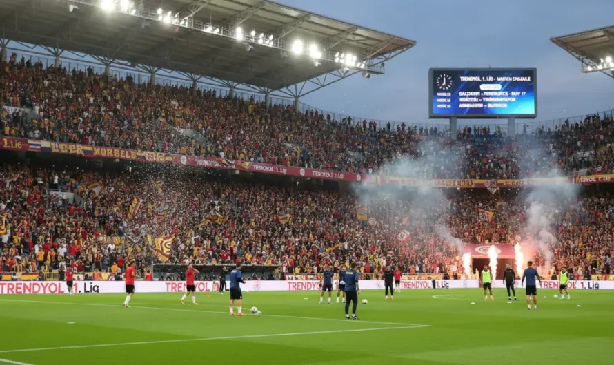 Trendyol 1. Lig’de 33, 34 ve 35. Haftalar için Maç Takvimi Belirlendi