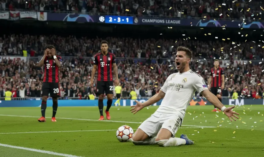 Bayern Münih’in Real Madrid’i Şampiyonlar Ligi’nde Yıkan Maçı: Özet ve Dikkat Çeken Noktalar