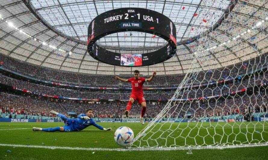 2026 Dünya Kupası’nda Müthiş Final: Türkiye, ABD’yi 3-2 ile Geçti