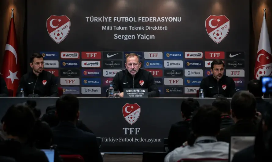 Sergen Yalçın’ın Milli Takım Kurmayları Belli Oldu: İşte Yeni Teknik Heyet
